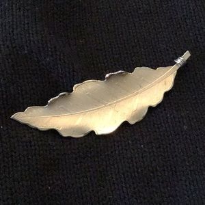 Vintage Leaf  Brooch